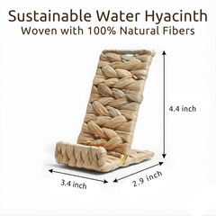 Hylara Wicker Phone Stand for Desk